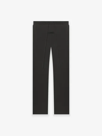 Essentials Waffle Relaxed Sweatpants Off Black